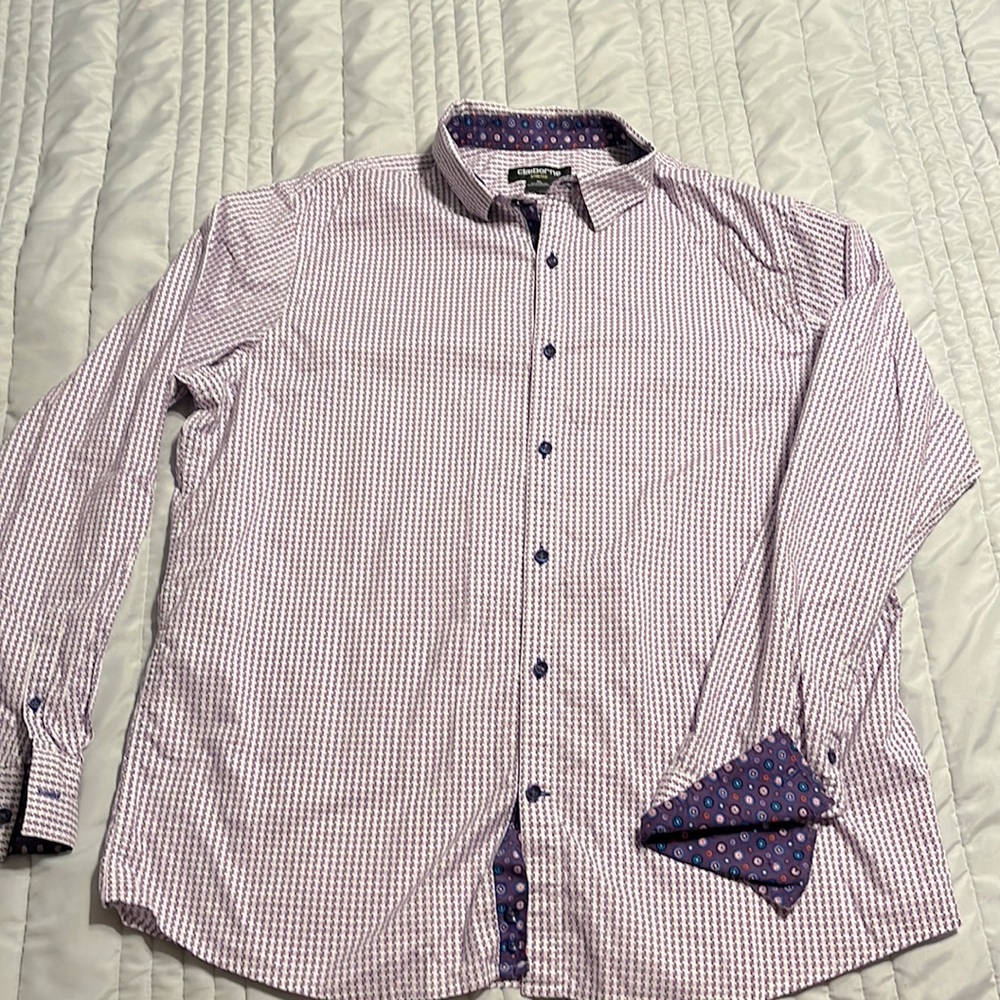 CLAIBORNE button up shirt XL